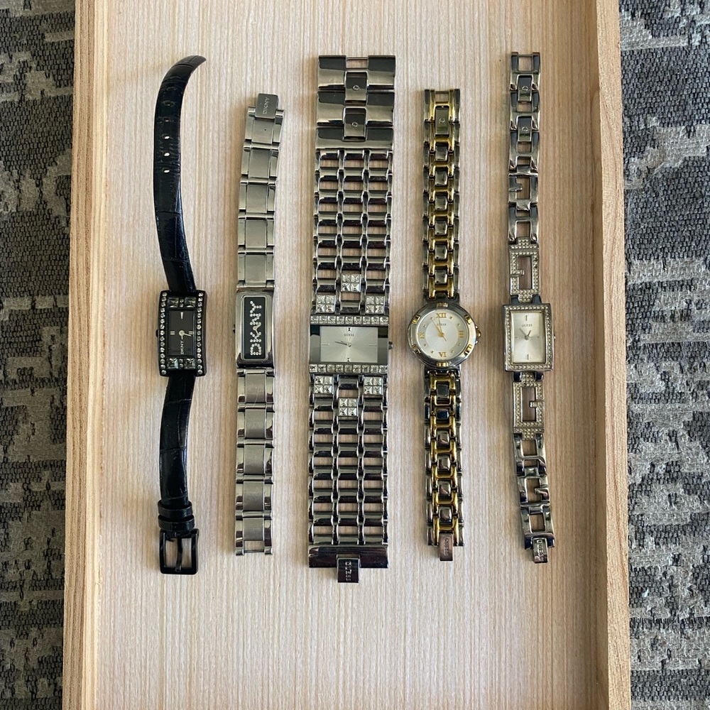 Guess and DKNY  2000’s watches BUNDLE DEAL!!!